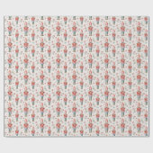 Papier Cadeau Nutcracker Christmas Wrapping Paper Classic (Plat)