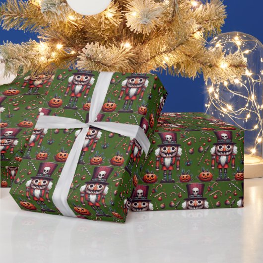 Papier Cadeau Nutcracker déplaisant (Vacances)
