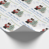 Papier Cadeau Nutcracker et souris roi Noël (Coin)