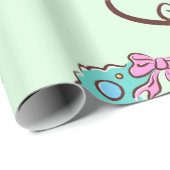 Papier Cadeau Nutcracker Holiday Ballet (Coin rond)