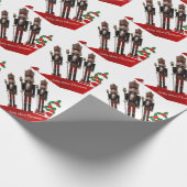 Papier Cadeau Nutcracker King Christmas (Coin)