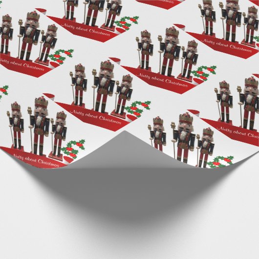 Papier Cadeau Nutcracker King Christmas (Coin)