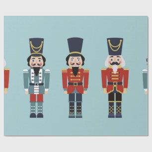 Papier Cadeau Nutcracker Motif de Noël