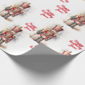 Papier Cadeau Nutcracker Red Magie Anniversaire (Coin)