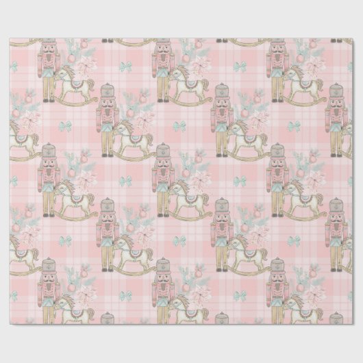 Papier Cadeau Nutcracker Suite Ballet Soldier, Pony (Plat)