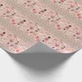 Papier Cadeau Nutcracker Suite Joyeux Noël Sugar Plum Fairy (Coin)