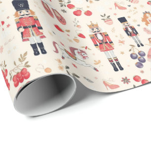 Papier Cadeau Nutcracker Suite Sugar Plum Fairy Hors