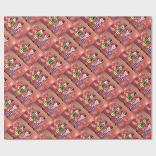 Papier Cadeau Nutcrackers (Plat)