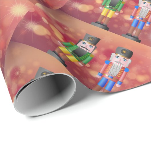 Papier Cadeau Nutcrackers (Coin rond)
