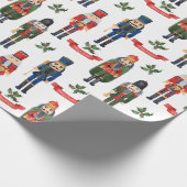 Papier Cadeau Nutcrackers de Noël (Coin)