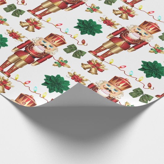 Papier Cadeau Nutcrackers de Noël (Coin)