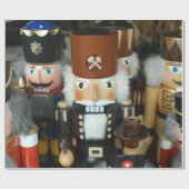 Papier Cadeau Nutcrackers Noël Fêtes Noël Conception (Plat)