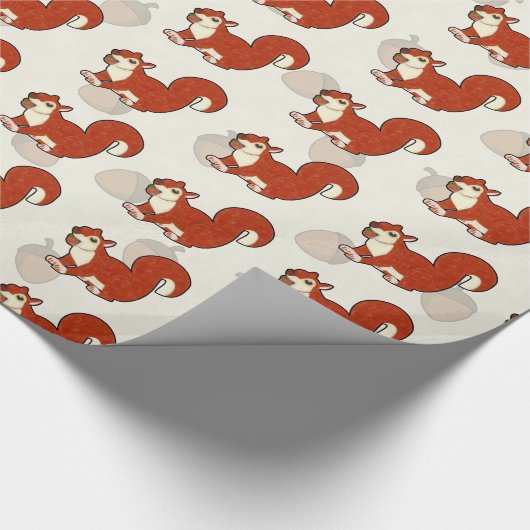Papier Cadeau Nuts4écureuils (Coin)