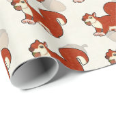 Papier Cadeau Nuts4écureuils (Coin rond)