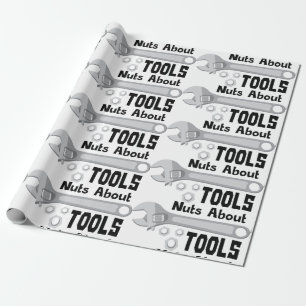 Papier Cadeau Nuts à propos des outils
