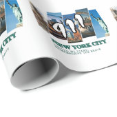 PAPIER CADEAU NYC 911 (Coin rond)