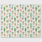 Papier Cadeau Oasis du désert (Plat)