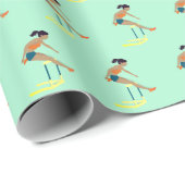 Papier Cadeau Obstacles (Coin rond)