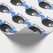 Papier Cadeau Obtenez derrière la BOULE 8 (Coin)