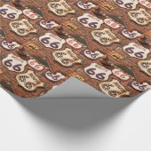 Papier Cadeau Obtenez vos éruptions sur l'itinéraire 66 (Coin)