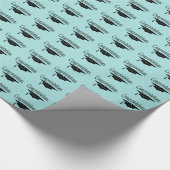 Papier Cadeau Obtention du diplôme moderne de félicitations (Coin)