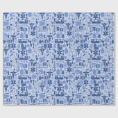 Papier Cadeau Obtention du diplôme orientée Médicale (Plat)