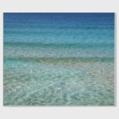 Papier Cadeau Océan bleu (Plat)