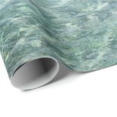 Papier Cadeau Océan bleu (Coin rond)