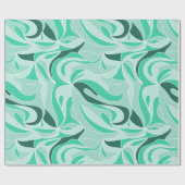 Papier Cadeau Océan mystique (Plat)