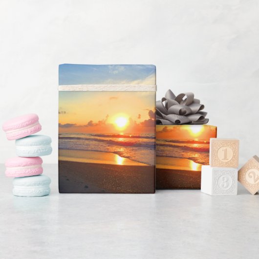 Papier Cadeau Ocean Sun (Baby Shower)