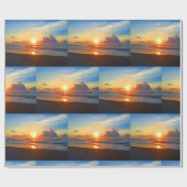 Papier Cadeau Ocean Sun (Plat)