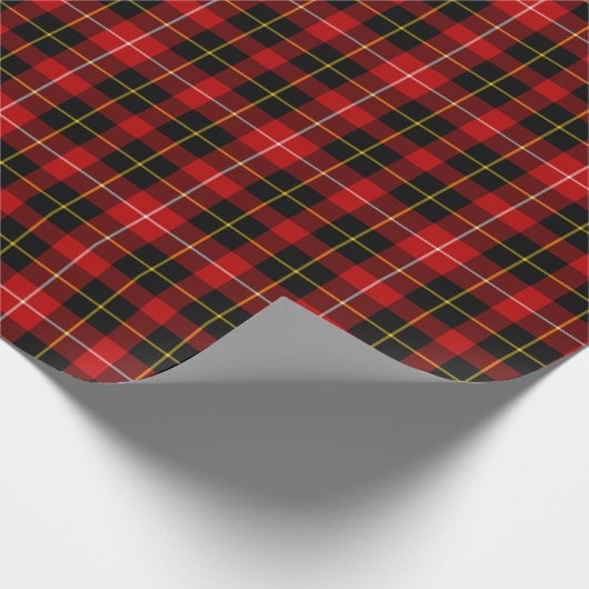 Papier Cadeau O'Connell Clan Tartan Irish Plaid Motif (Coin)