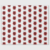 Papier Cadeau Octobre, vendredi 13 (Plat)