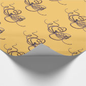 Papier Cadeau Octopus géant (Coin)