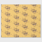 Papier Cadeau Octopus géant (Plat)