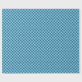 Papier Cadeau Octopus sur Motif bleu (Plat)