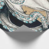 Papier Cadeau Octopus Vintage (Coin)