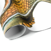 Papier Cadeau Octopus Vintage Cool (Coin rond)