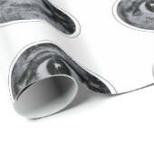 Papier Cadeau OEil Grafitti (Coin rond)