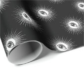 Papier Cadeau Oeil masonique (Coin rond)