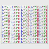 Papier Cadeau OES 30 pouces x 6 pieds Papier à envelopper (Plat)