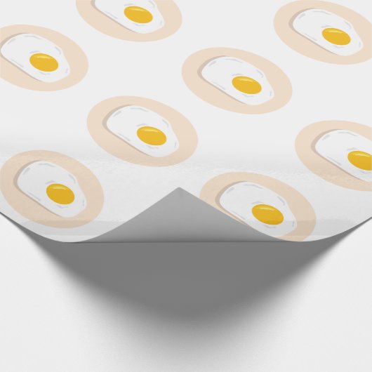 Papier Cadeau Oeuf au plat (Coin)