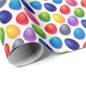 Papier Cadeau Oeuf de Pâques (Coin rond)