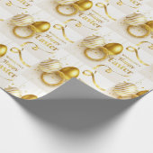 Papier Cadeau Oeuf de Pâques d'or (Coin)