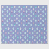 Papier Cadeau OEuf de Pâques/pastel de printemps (Plat)