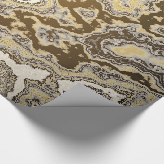 Papier Cadeau Oeuf en or et grès (Coin)