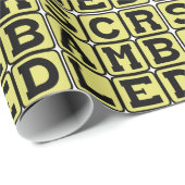 Papier Cadeau Œufs brouillés, Type d'œufs (Coin rond)