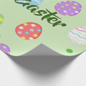 Papier Cadeau OEufs colorés de Pâques Festival (Coin)