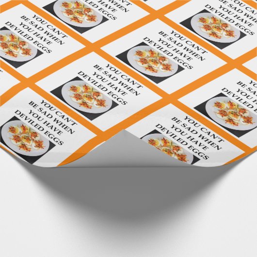 Papier Cadeau Oeufs de DEVILED (Coin)