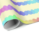 Papier Cadeau Oeufs de Pâques (Coin rond)